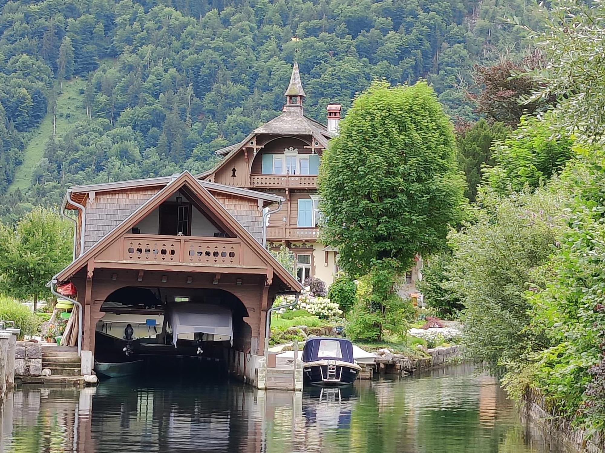 Wohnen Am See Villa Schroetter Direkt Am Traunsee Rindbach Eksteriør bilde