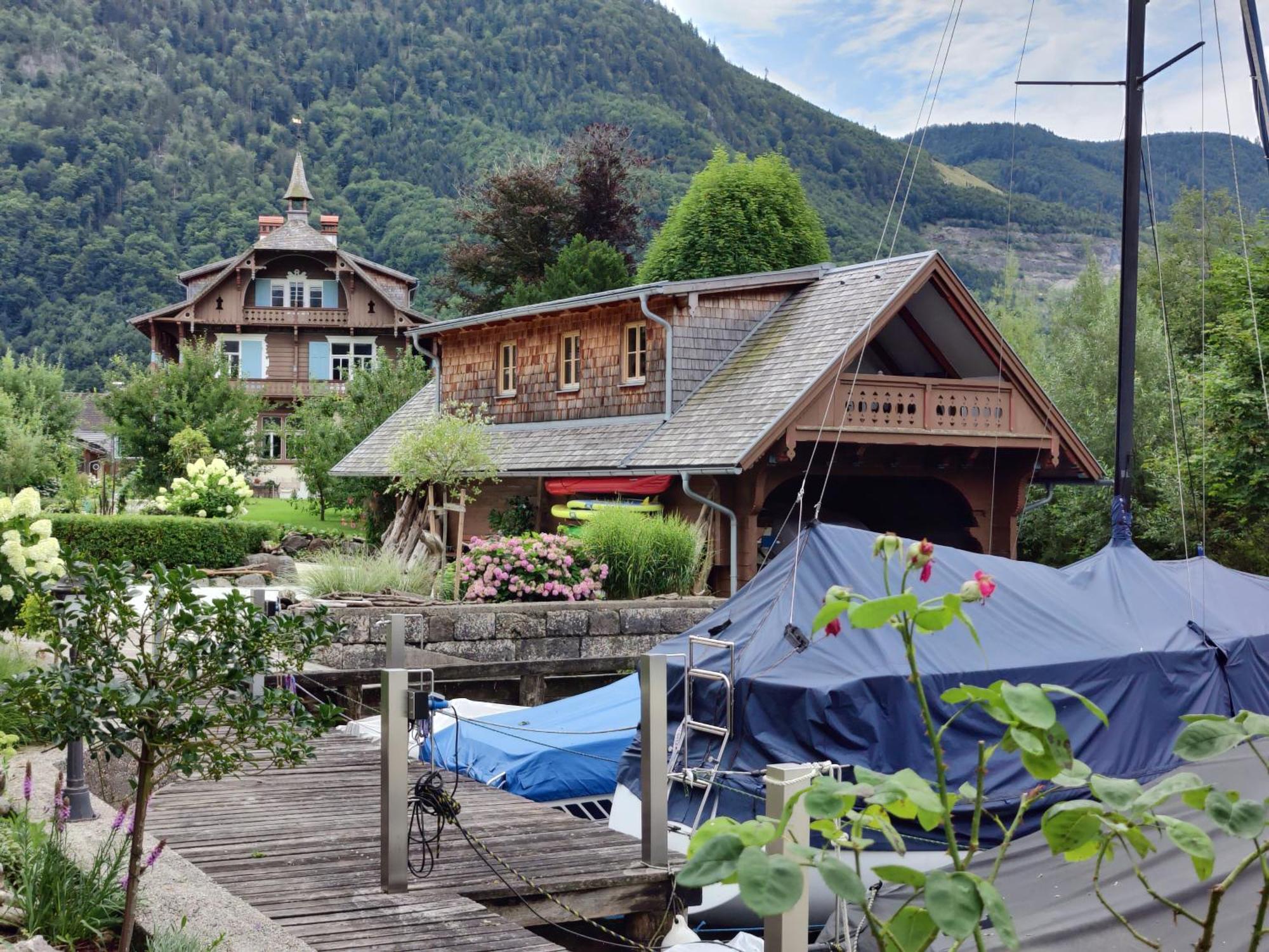 Wohnen Am See Villa Schroetter Direkt Am Traunsee Rindbach Eksteriør bilde